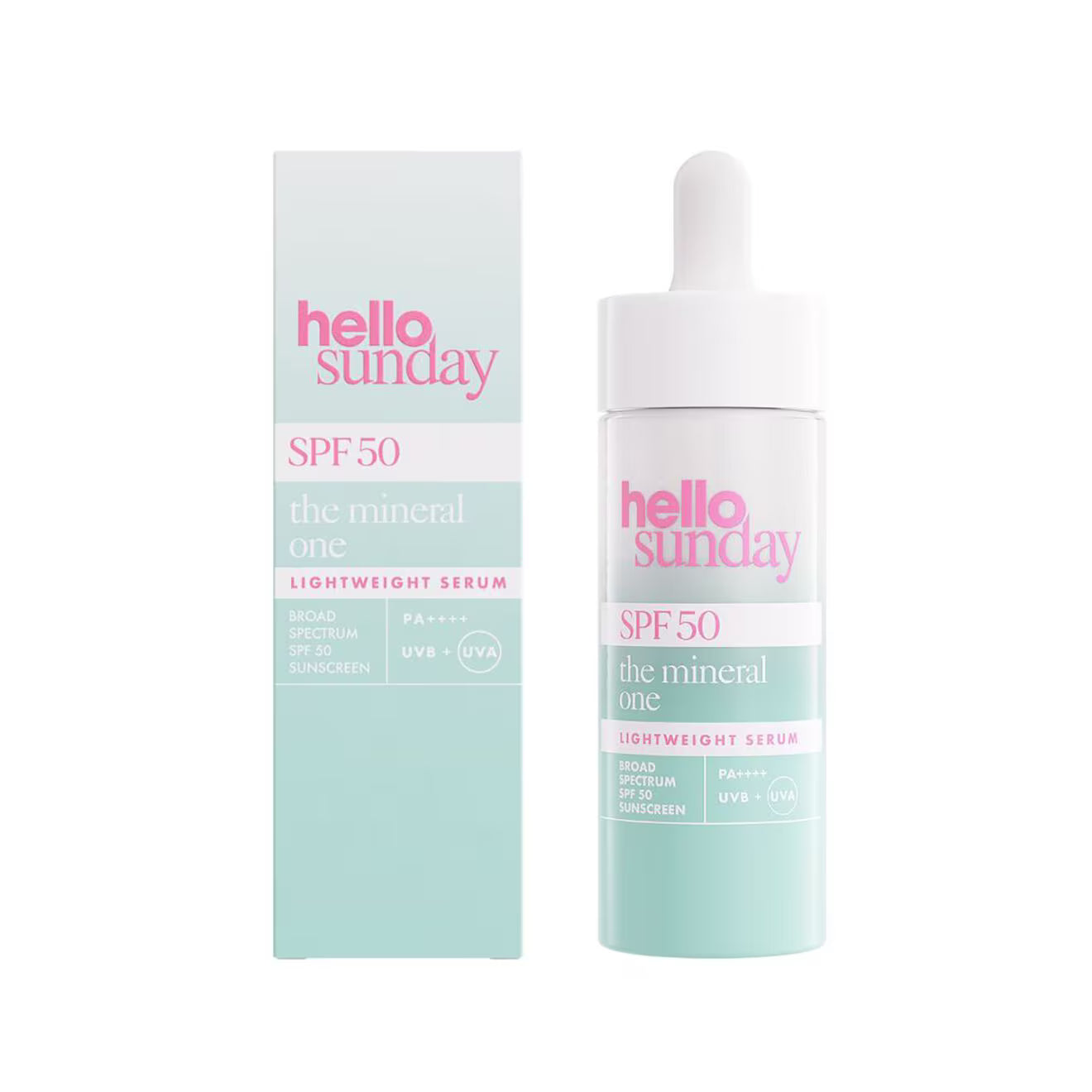 The Mineral One – Mineral Serum SPF 50 with Squalane