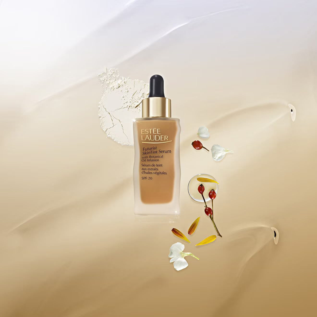 Futurist Skin Tint Serum Foundation with Botanical Oil Infusion SPF20