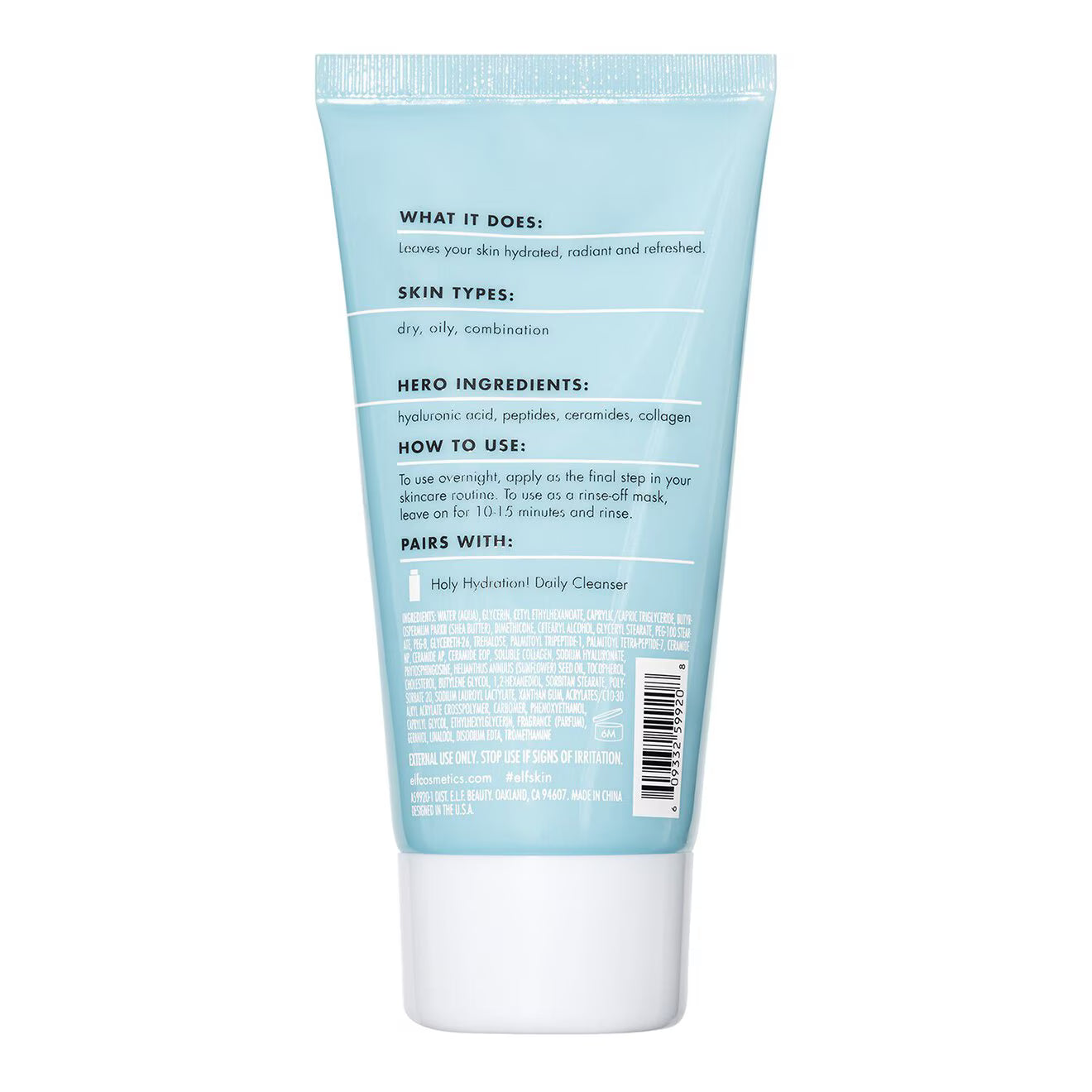 Holy Hydration! Sleeping Mask