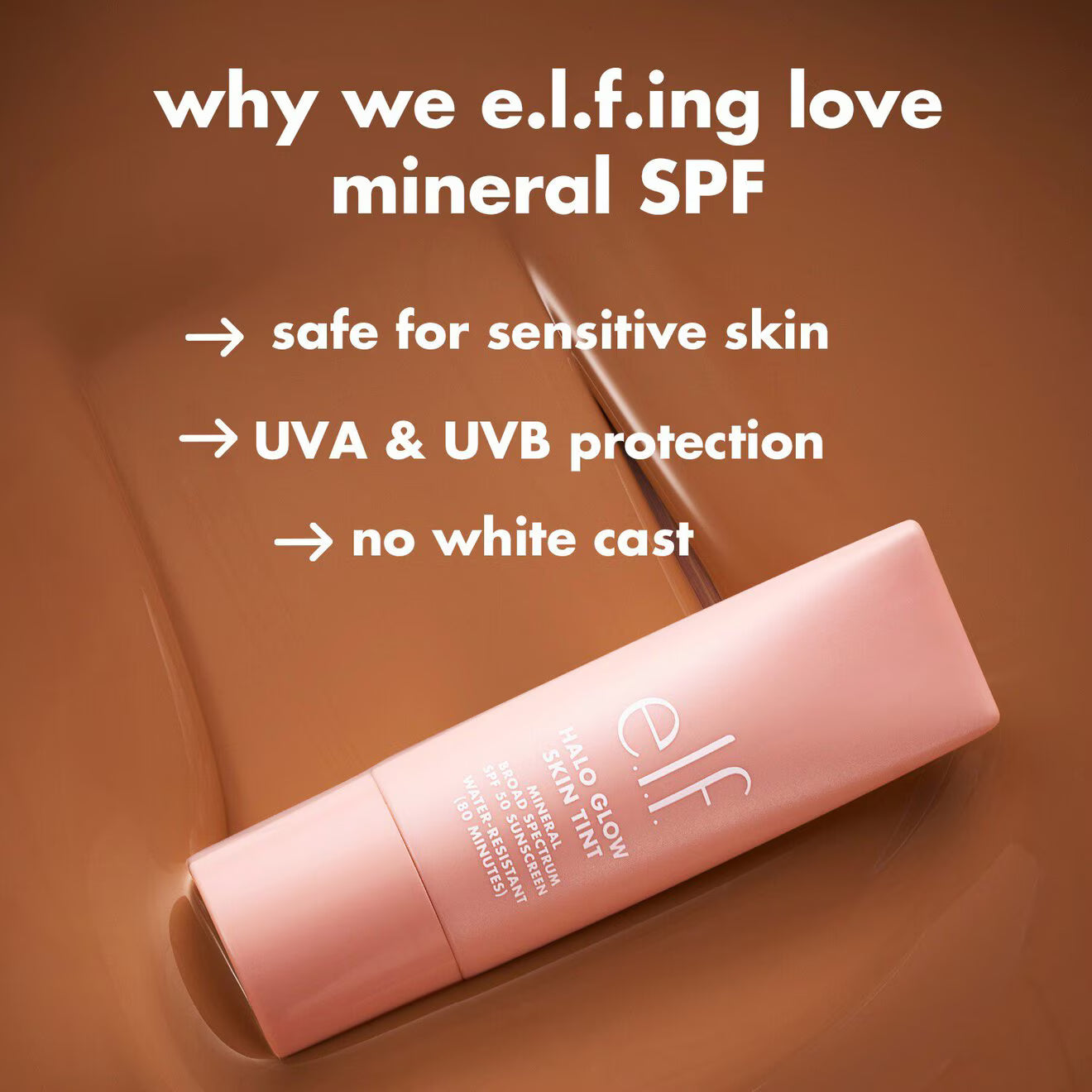 Halo Glow Skin Tint Light Coverage Foundation SPF 50
