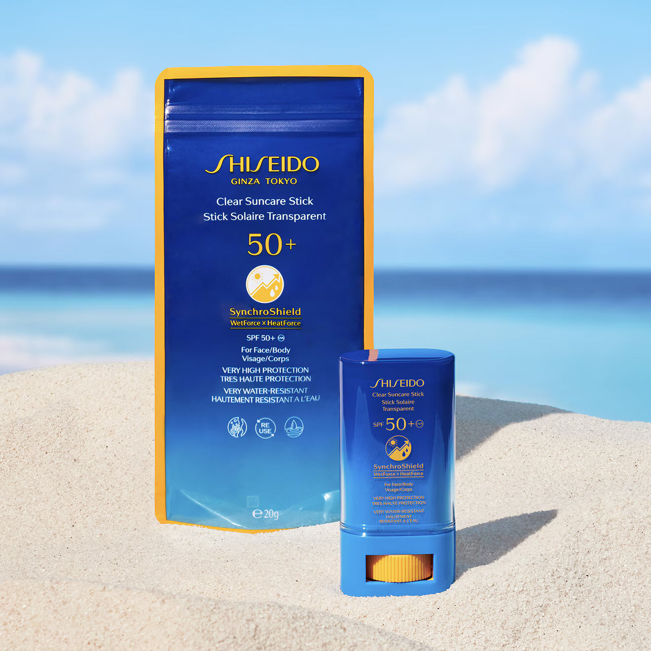 CLEAR SUNCARE STICK SPF50+