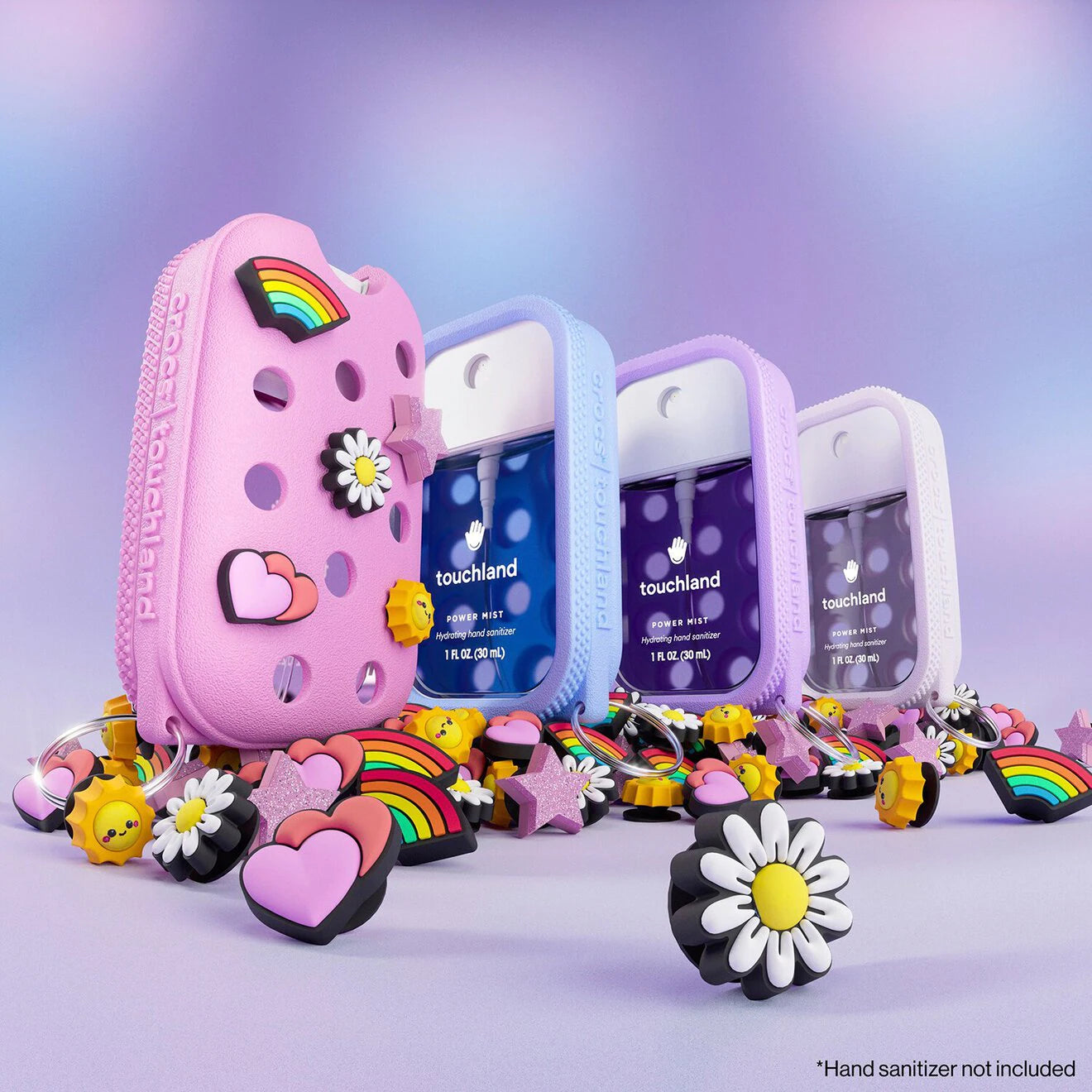Crocs x Touchland Hand Mist Case - Cosmic White
