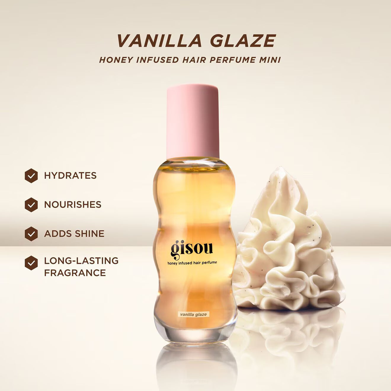 Honey Infused Hair Perfume Mini Vanilla Glaze