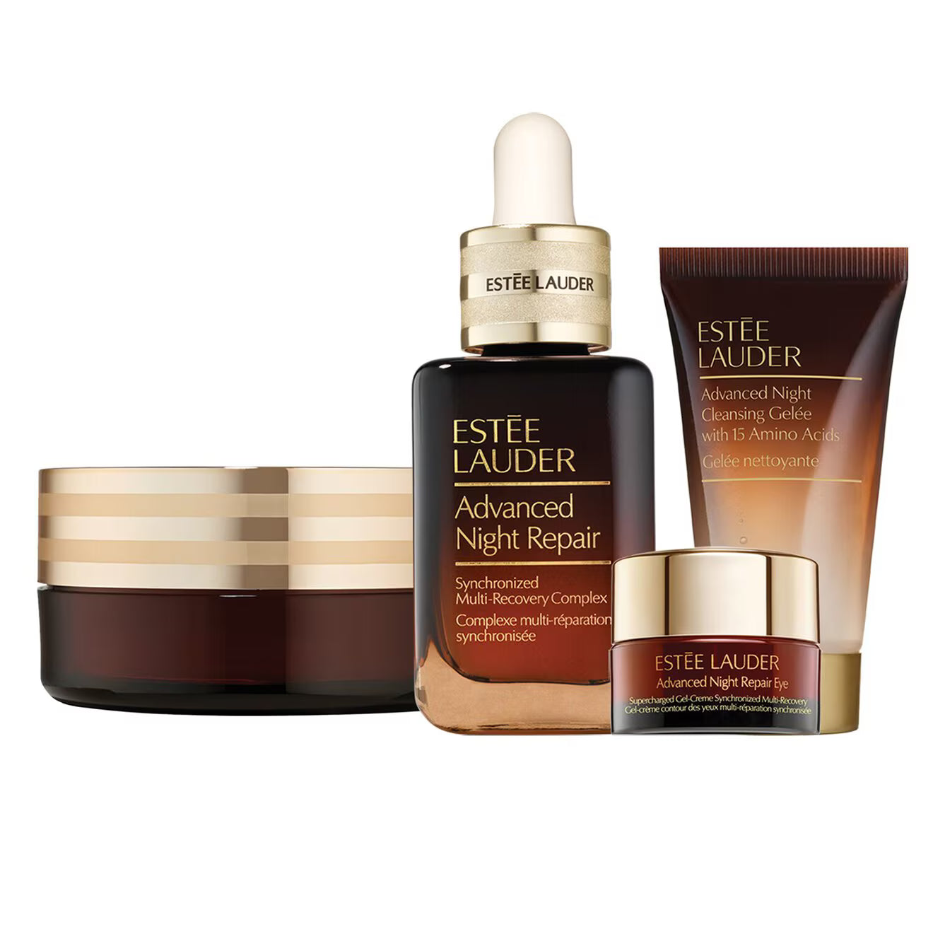 Advanced Night Repair Serum, Eye & Double Cleanse Set