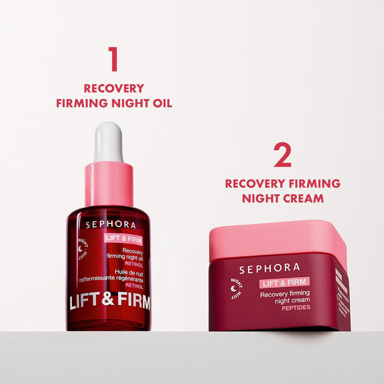 Lift & Firm – Recovery Firming Night Cream with Peptides