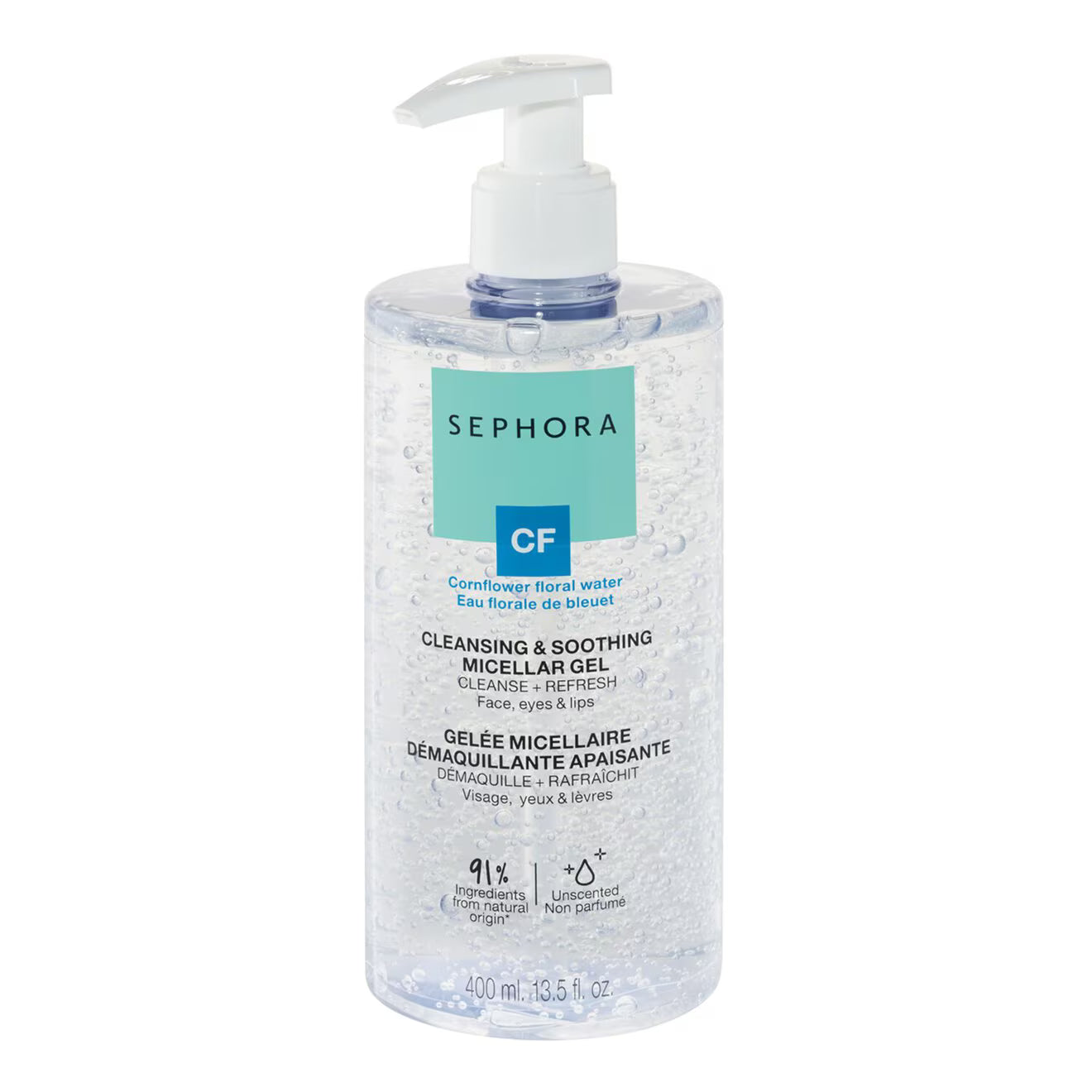 Cleansing & soothing micellar gel