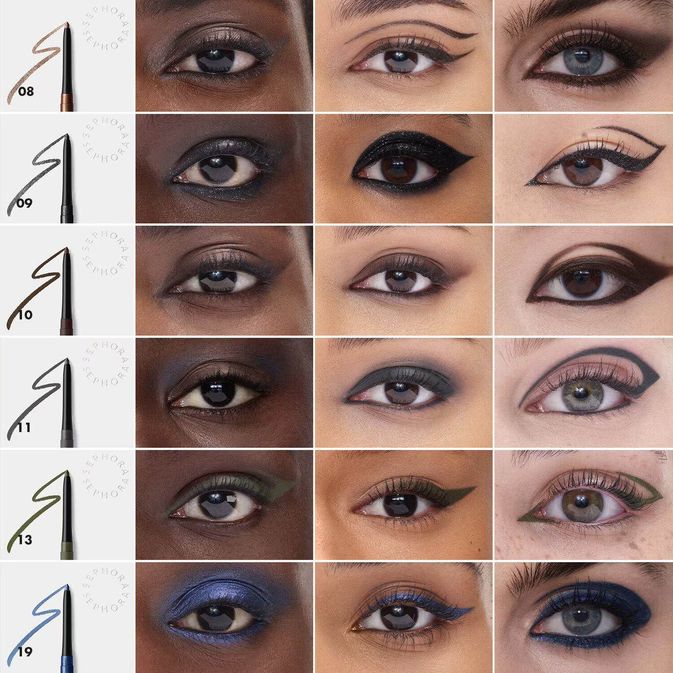 12H Colorful Retractable Eyeliner – Waterproof