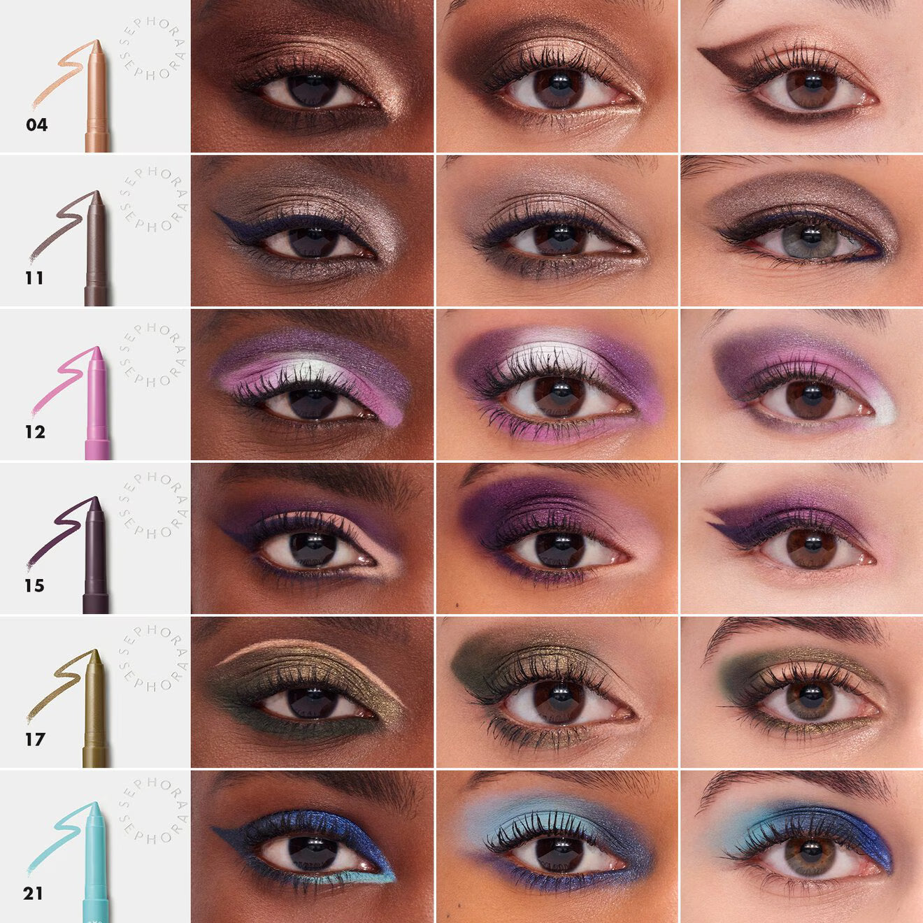 12hr Colorful Eyeshadow Stick & Liner