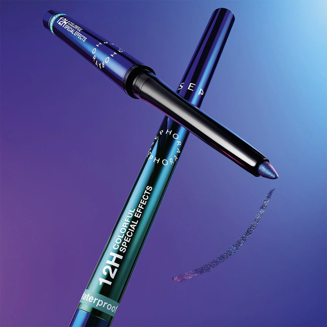 12hr Colorful Special Effects Multichrome Retractable Eyeliner