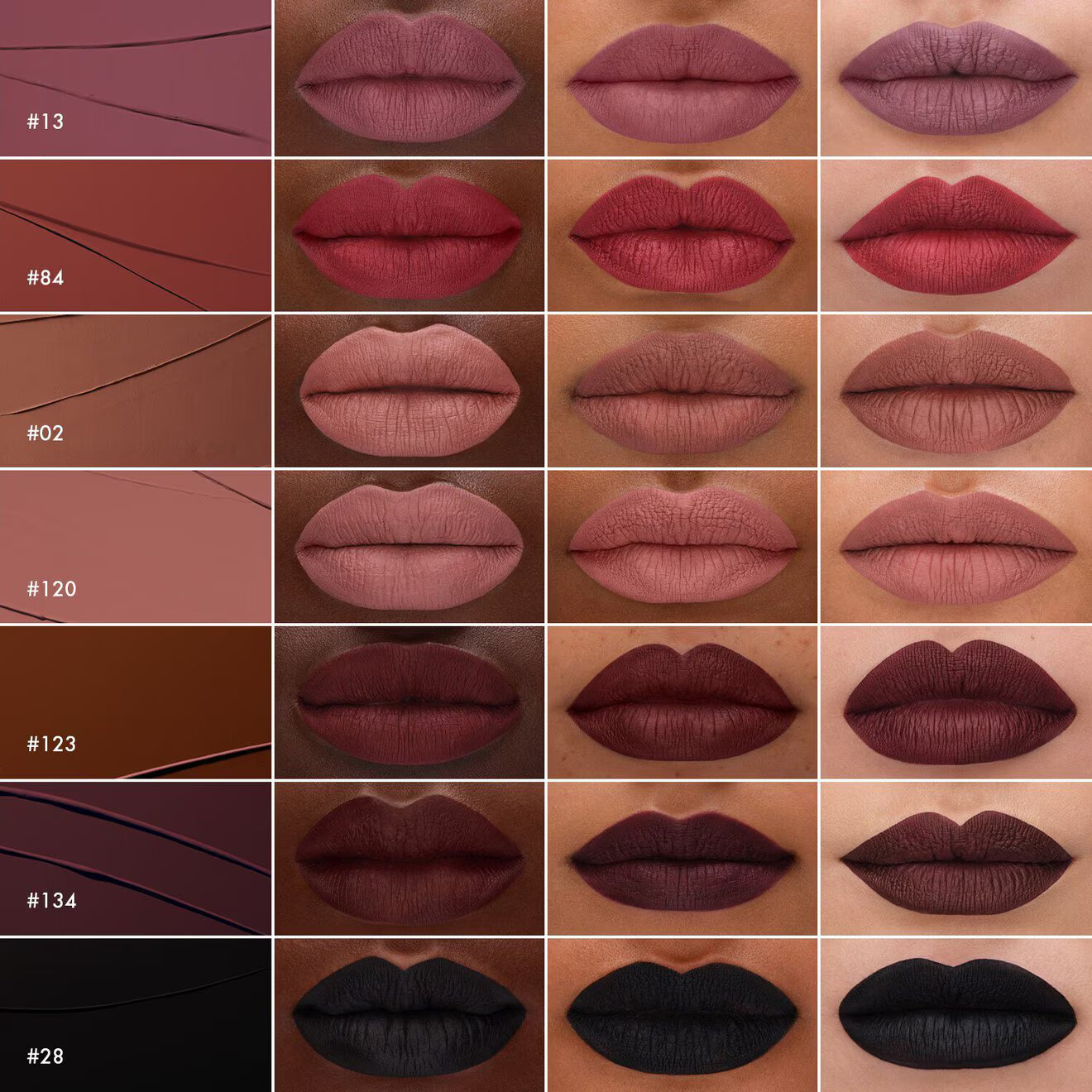 Cream Lip Stain - Matte Liquid Lipstick
