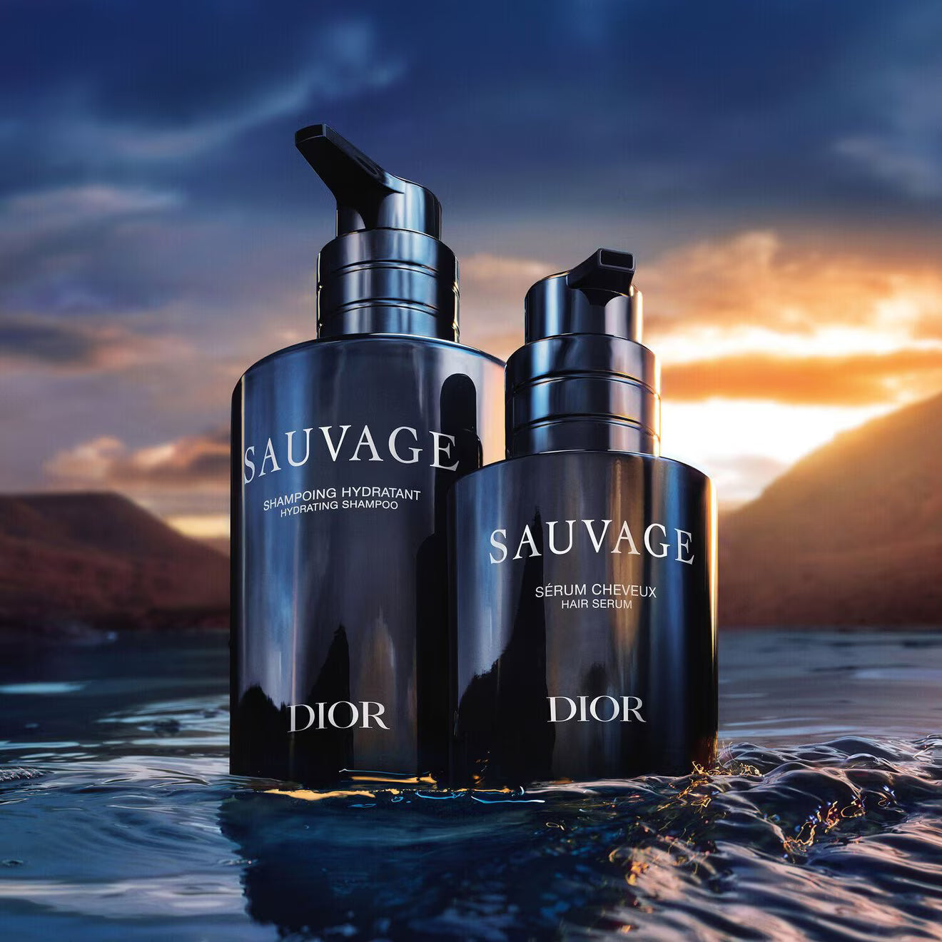 Sauvage Hydrating Shampoo Hydrating and Softening Men's Shampoo