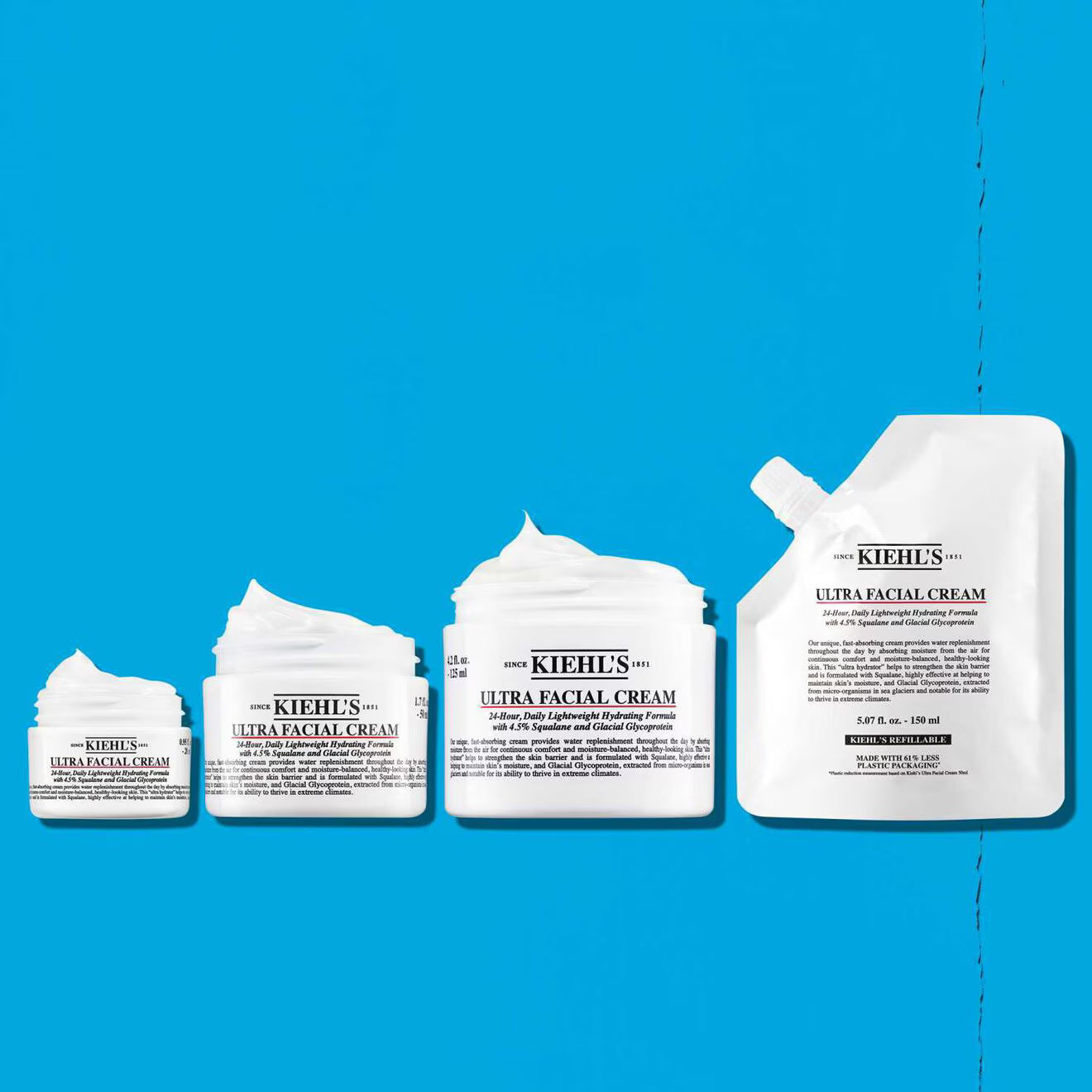 Ultra Facial Refillable Moisturizing Cream with Squalane