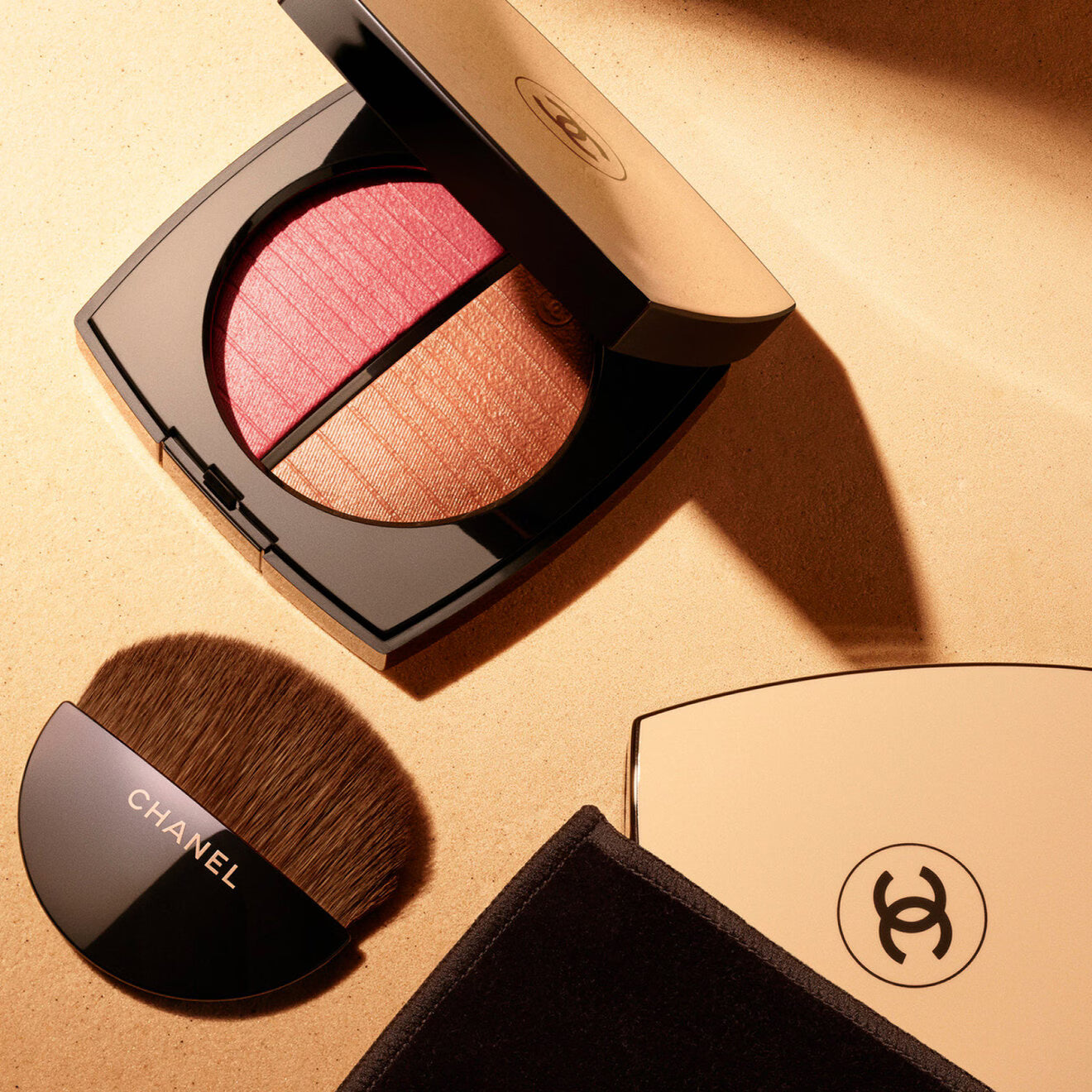 LES BEIGES - Healthy Golden Glow Powder – Illuminating Powder Duo
