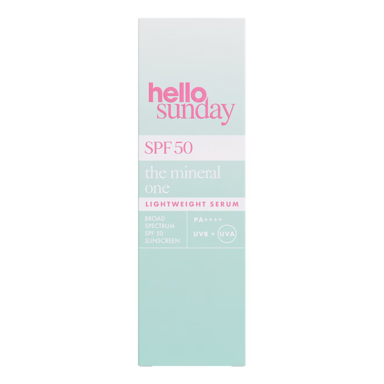 The Mineral One – Mineral Serum SPF 50 with Squalane