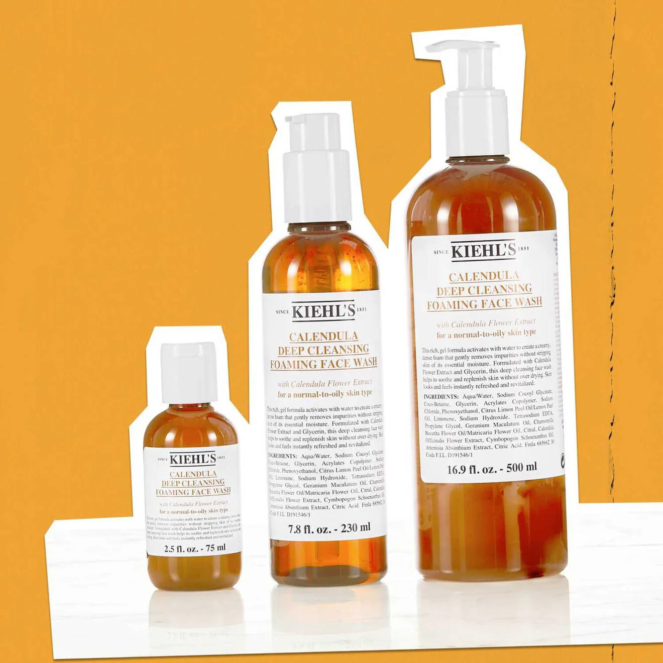 Calendula Deep Cleanser Foaming Face Wash