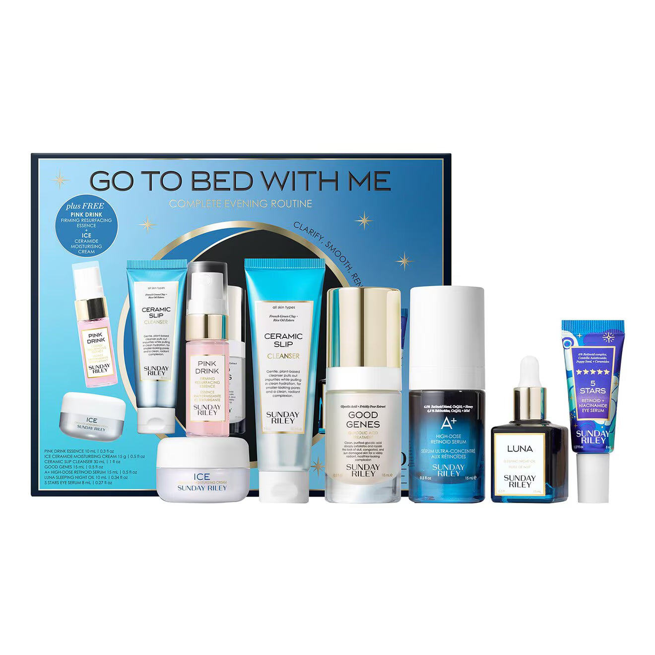 Go To Bed With Me Kit Glycolic