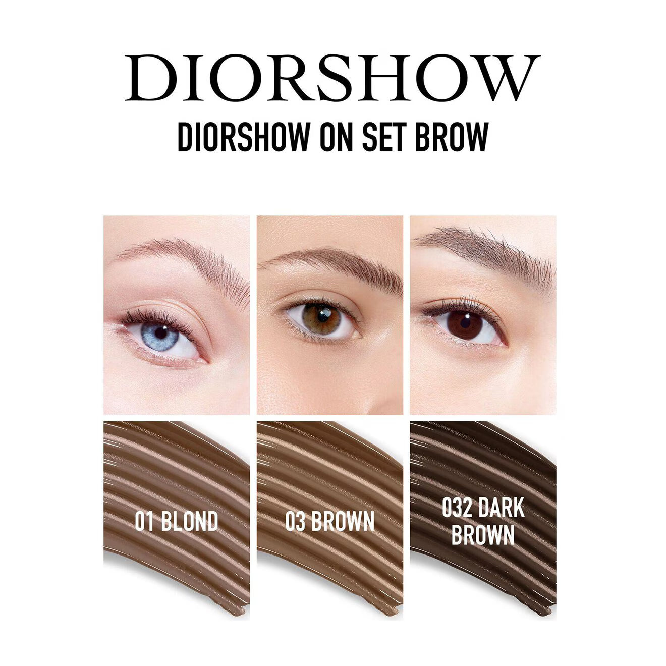 Diorshow On Set Brow Brow Mascara