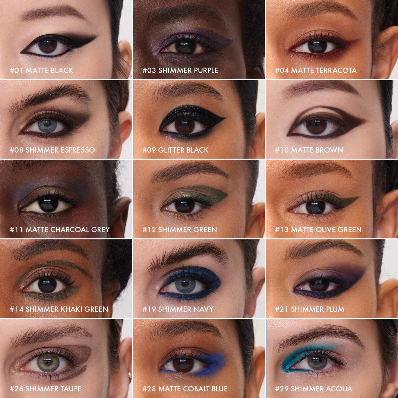 Waterproof 12H Retractable Eyeliner