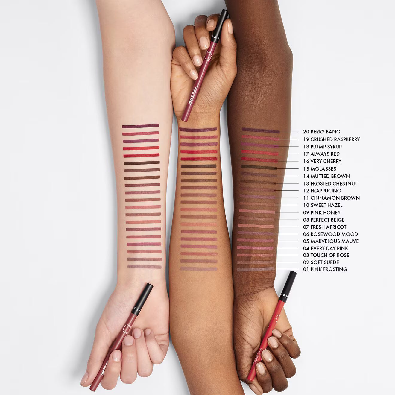 8hr Colorful Lip Liner - Transfer-Proof Lip Liner