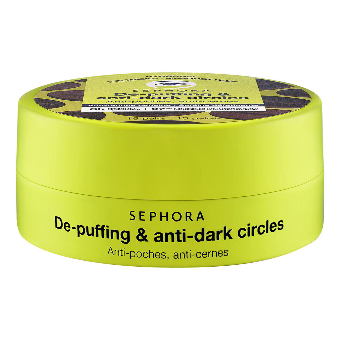 De-Puffing & Anti-Dark Circle Eye Masks - 15 Pairs of Anti-Fatigue Eye Masks