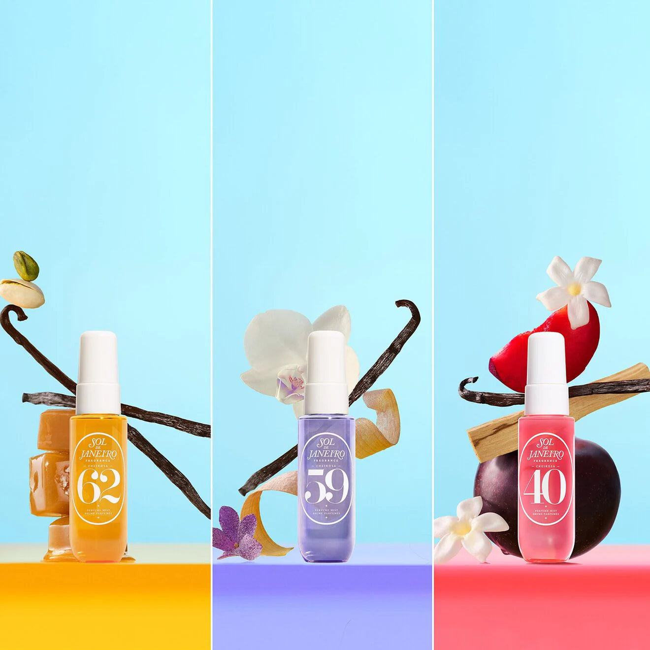 Sunny. Sultry. Delicious. Cheirosa Perfume Set