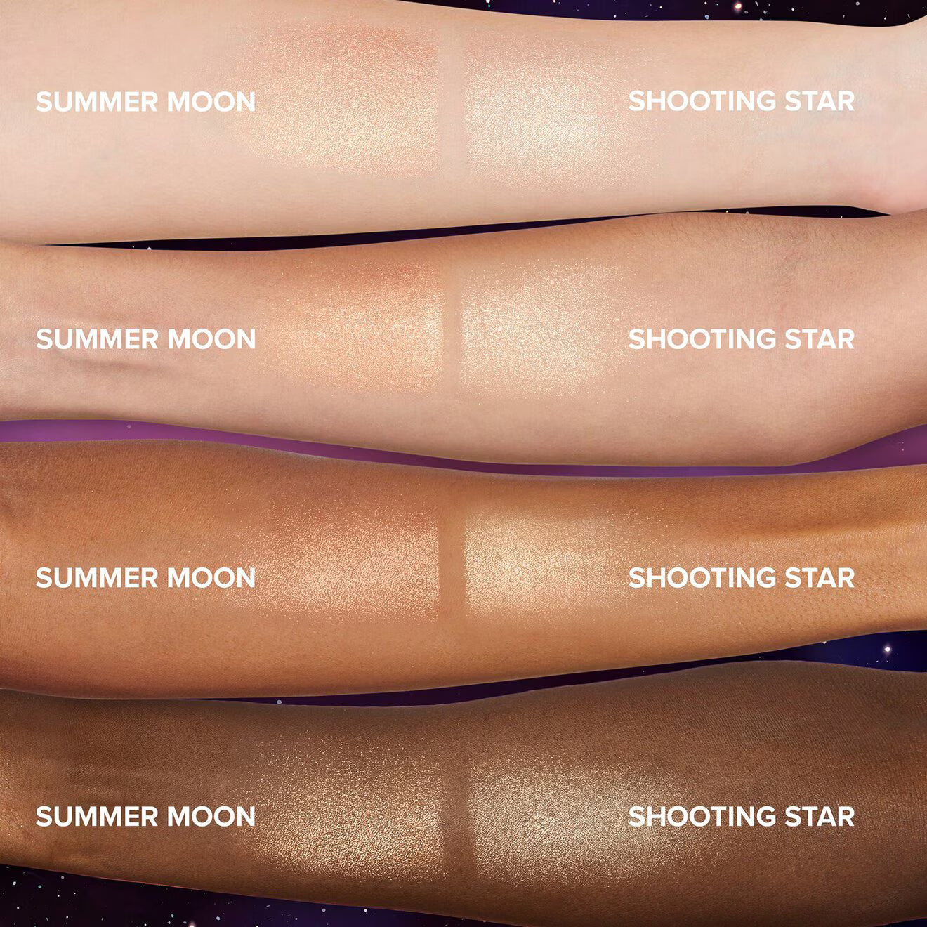 Moon Crush Highlighter - Sheer Glossy Multi-Use Powder