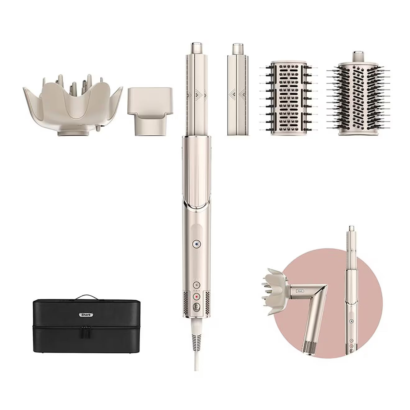FlexStyle 5-in-1 Air Styler & Hair Dryer with Storage Case