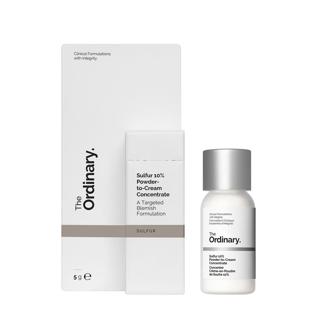 Sulfur 10% Powder-to-Cream Concentrate