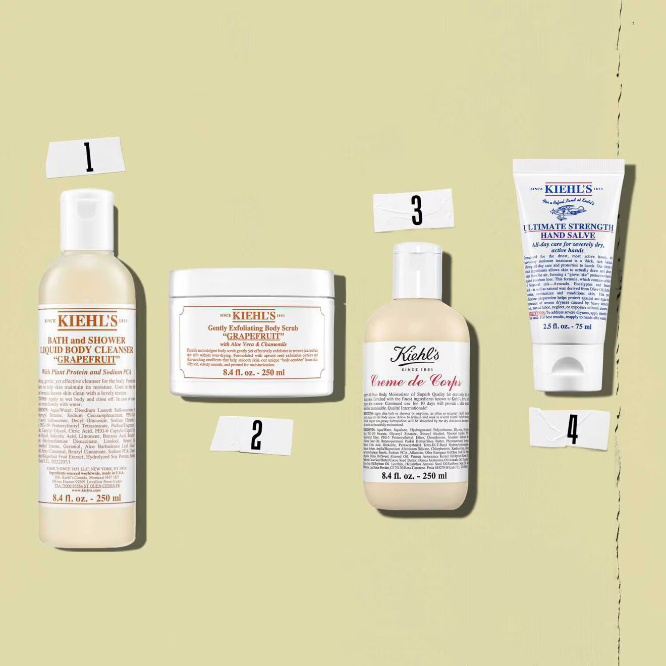 Crème de Corps Refillable Hydrating Body Lotion with Squalane