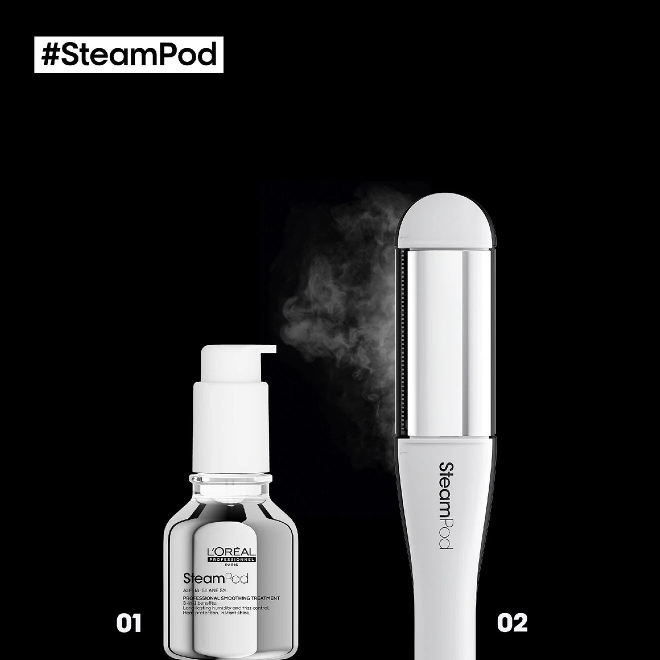 Steampod Ends-Protecting Concentrated Smoothing Serum