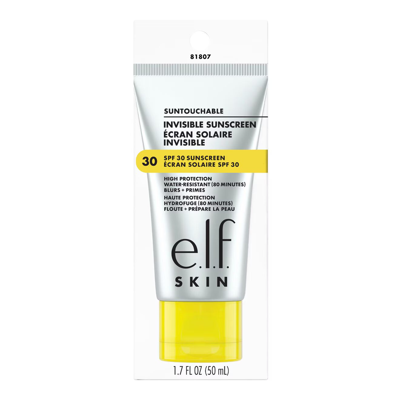 Suntouchable! Invisible Sunscreen & Primer SPF 30