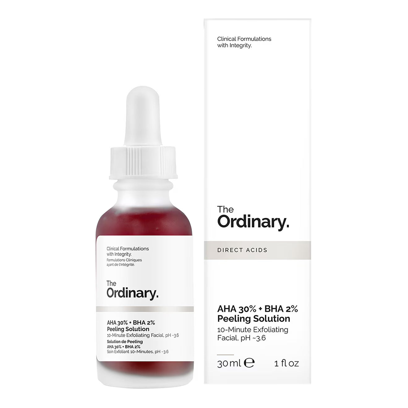 AHA 30% + BHA 2% Peeling Solution