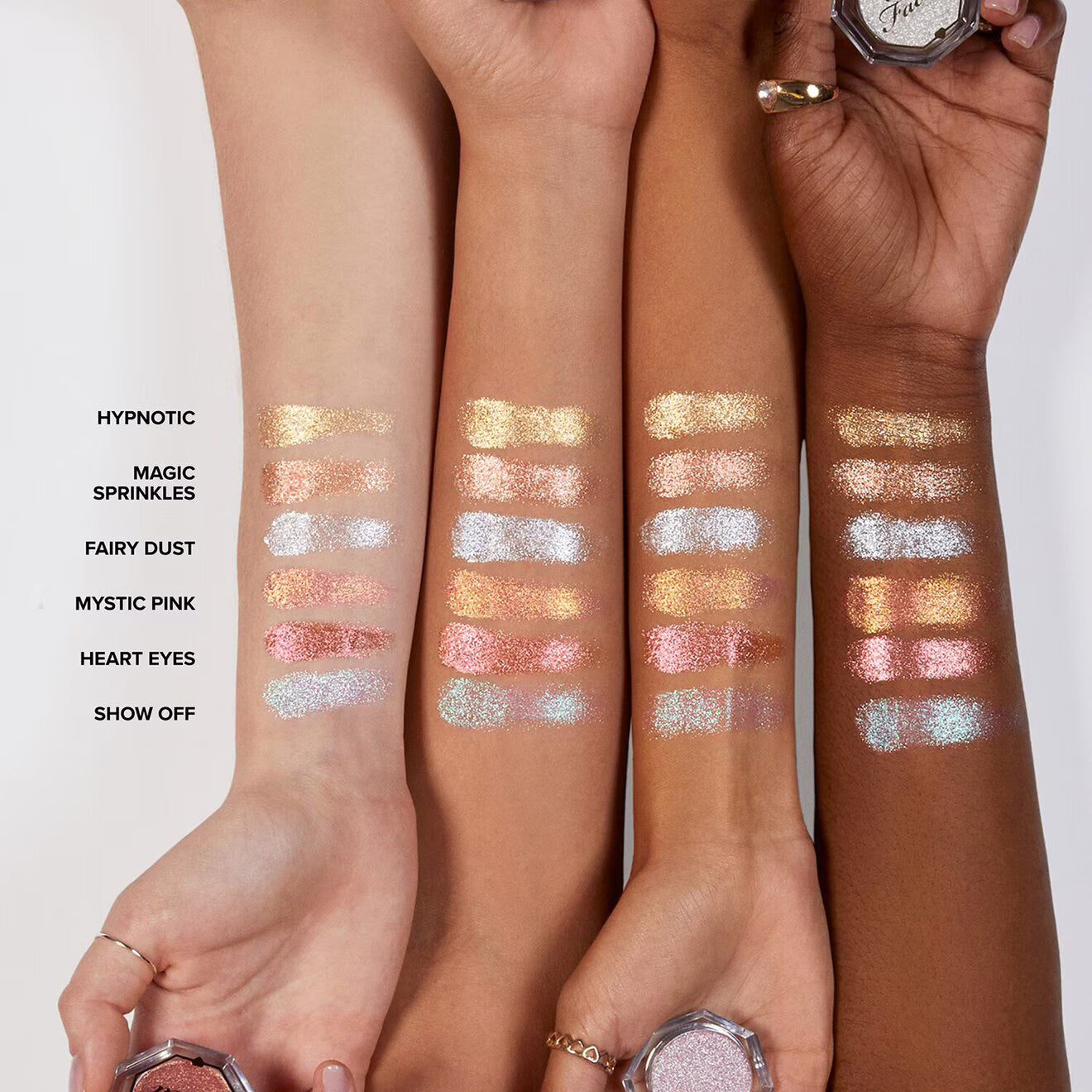 Disco Crush High Shine Glitter Eye Shadow + Face Sparkle