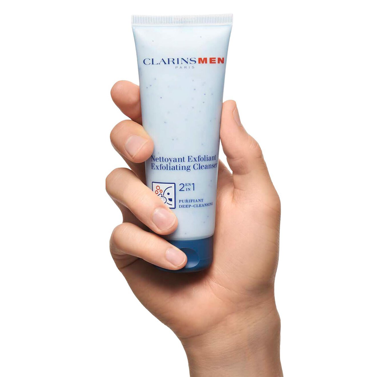 ClarinsMen 2 in 1 Exfoliating Cleanser