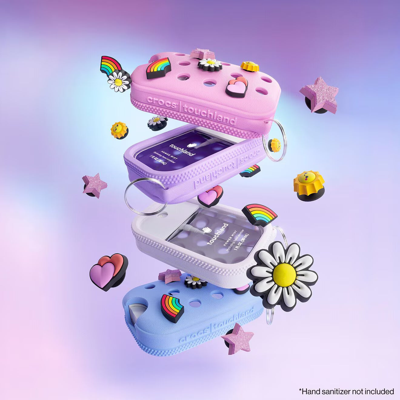 Crocs x Touchland Hand Mist Case - Pixie Lavender