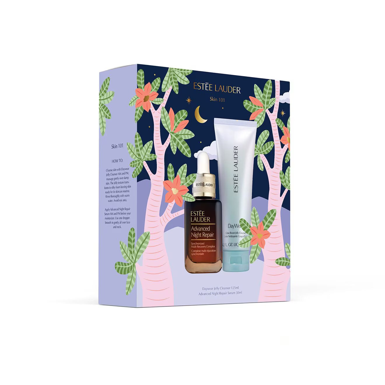 SKIN 101 - Advanced Night Repair Serum & Daywear Cleanser