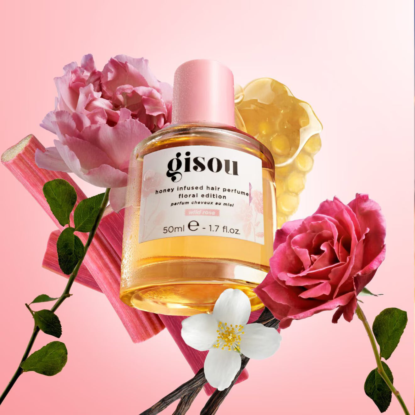 Honey Infused Hair Perfume Wild Rose