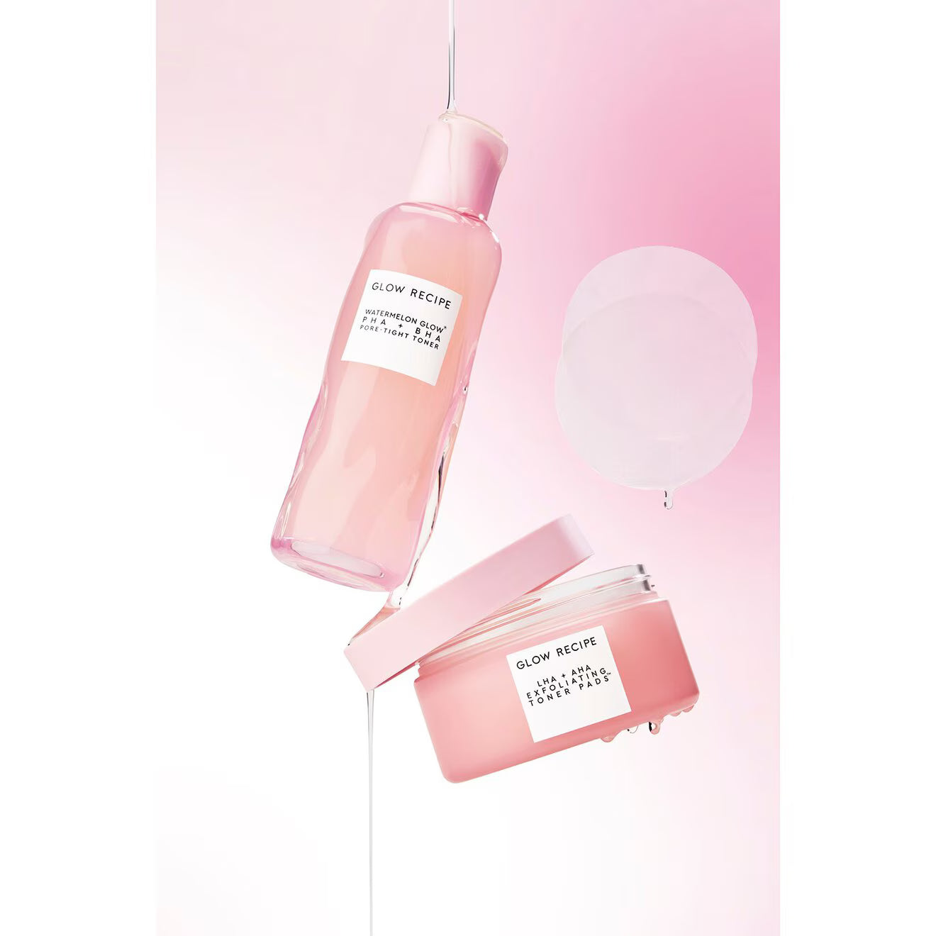 LHA + AHA Exfoliating Korean Toner Pads for Smooth & Hydrated Skin