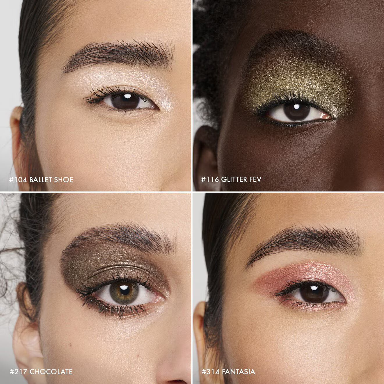 Colorful Eyeshadow - Glitter Finish