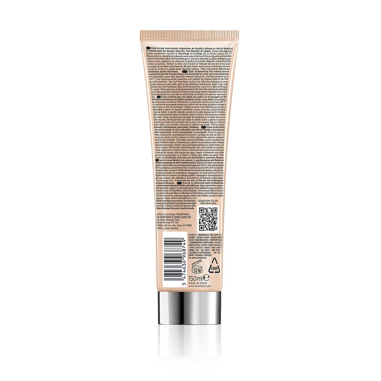 Curl Manifesto Curl Enhancing Leave-In Cream