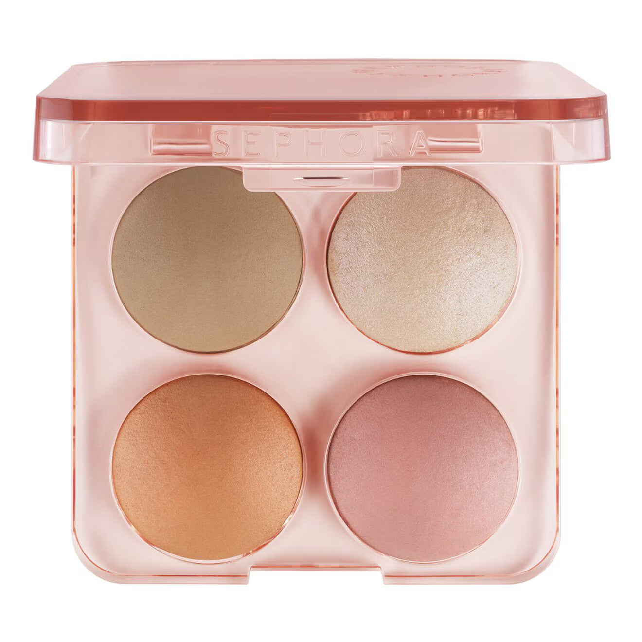 Colorful Face Palette - All-in-One Palette: Blush, Bronzing Powder, Highlighter