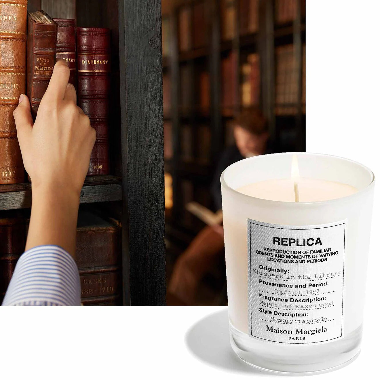 Replica Whispers In The Library Scented candle