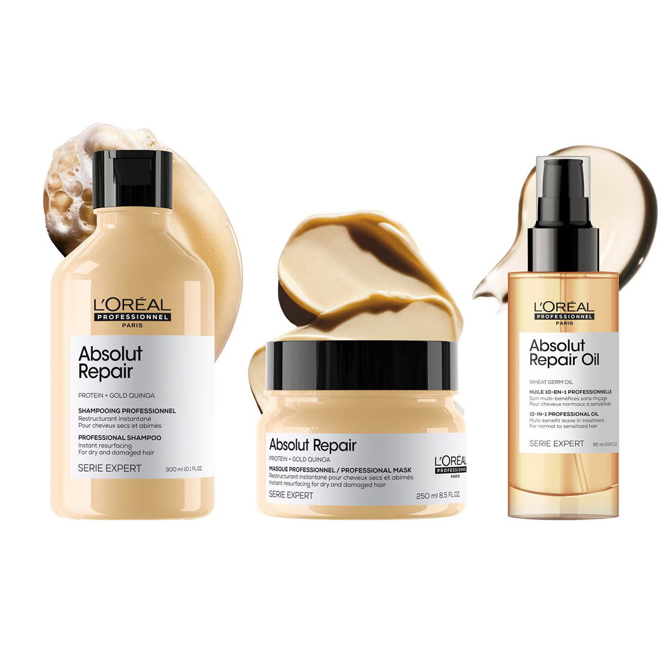 Absolut Repair Oil Leave In Treatment, For Dry And Damaged Hair