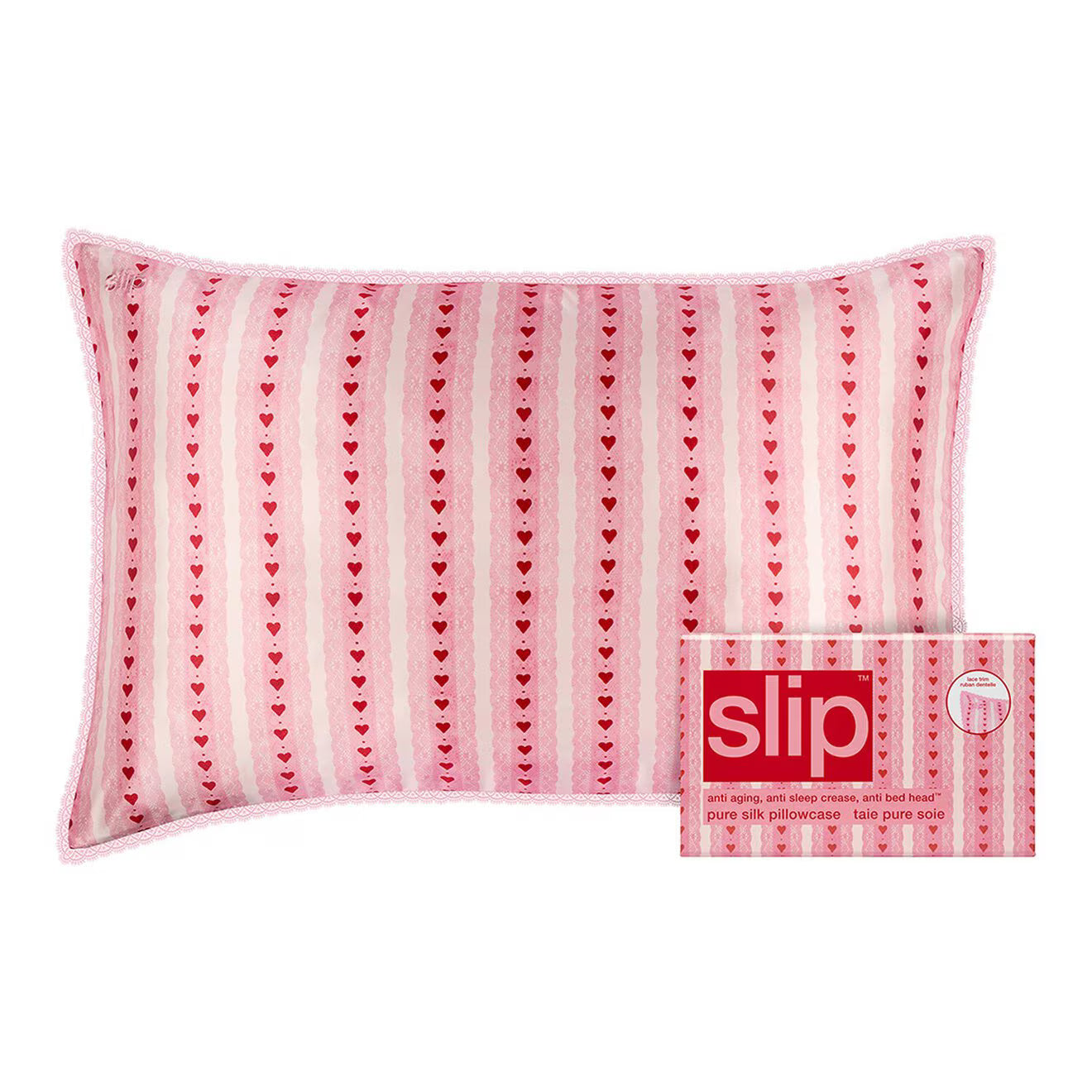 Queen Pillowcase (lace) - Sweetie