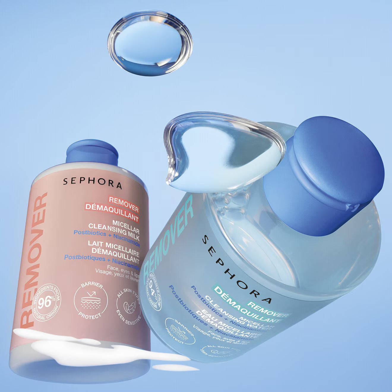 Micellar Cleansing Water – Removes Makeup + Protects