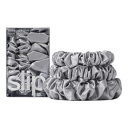 Back to Basics Midi/Large Scrunchie - Silver