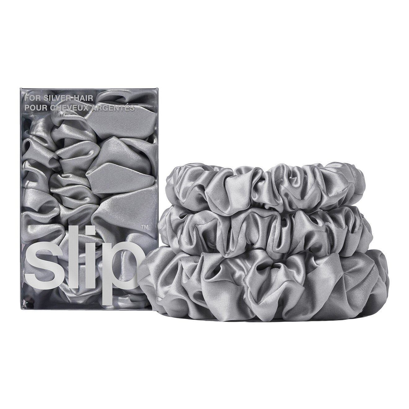 Back to Basics Midi/Large Scrunchie - Silver