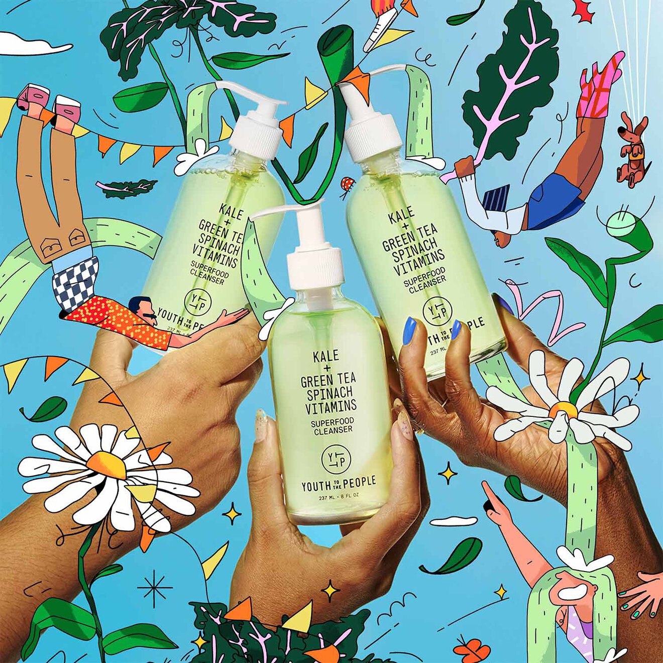 Superfood Gentle Antioxidant Cleanser - Limited Edition Bottle
