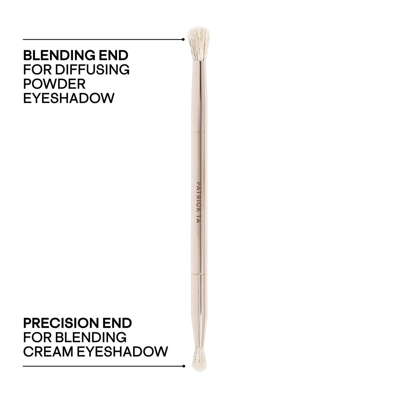 Dual-Ended Eyeshadow Brush