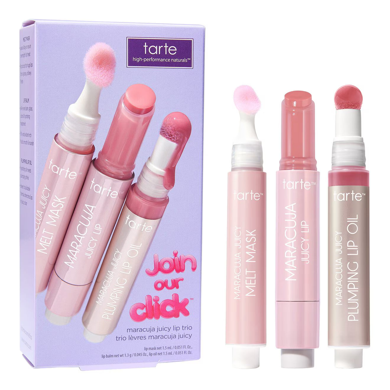 Join Our Click™ Maracuja Juicy Lip Trio